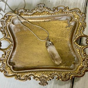 Quartz necklace